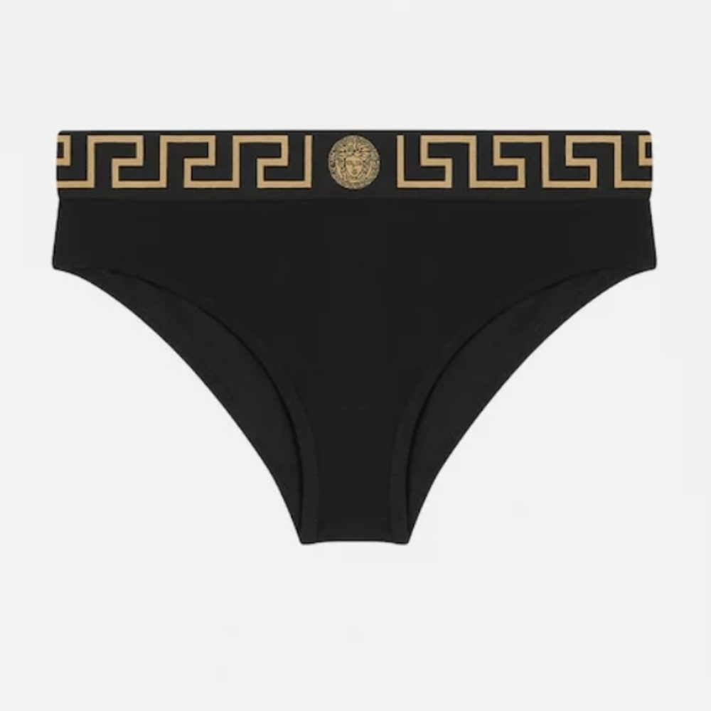 NWT $95 VERSACE Greca Border Briefs Size Small / Versace Size 2